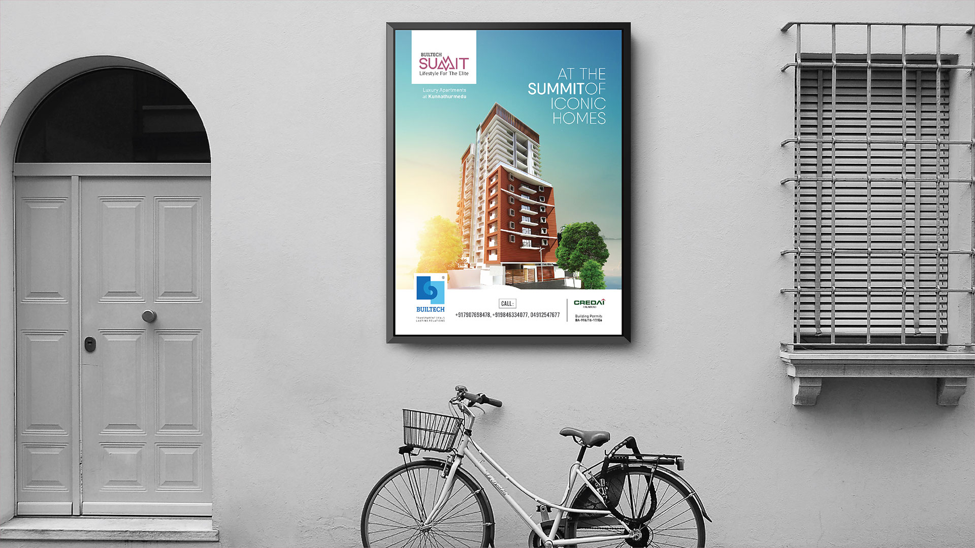 Builtech Palakkad - Summit Appartments Board Design