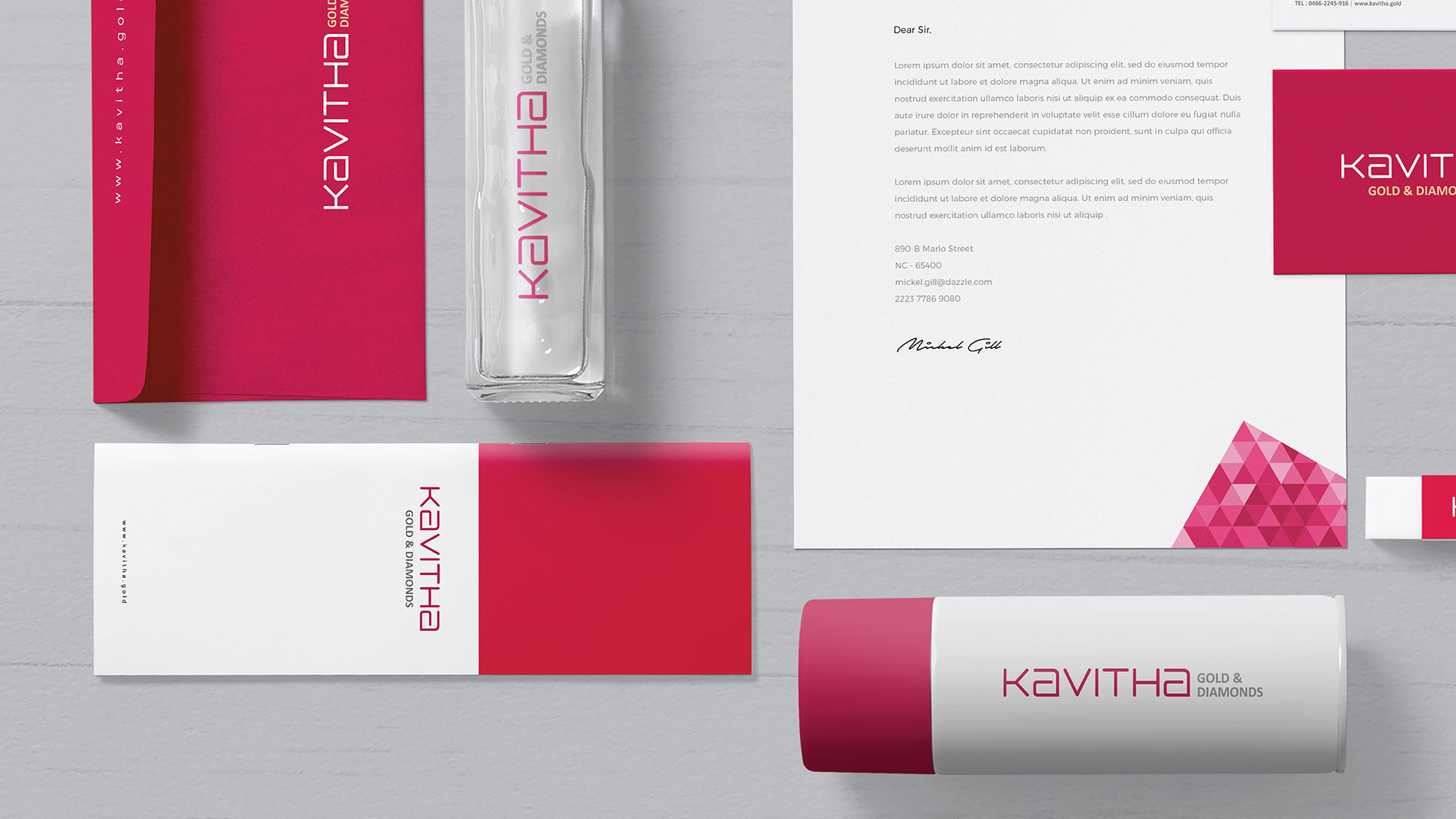 Kavtiha Gold & Diamonds Branding