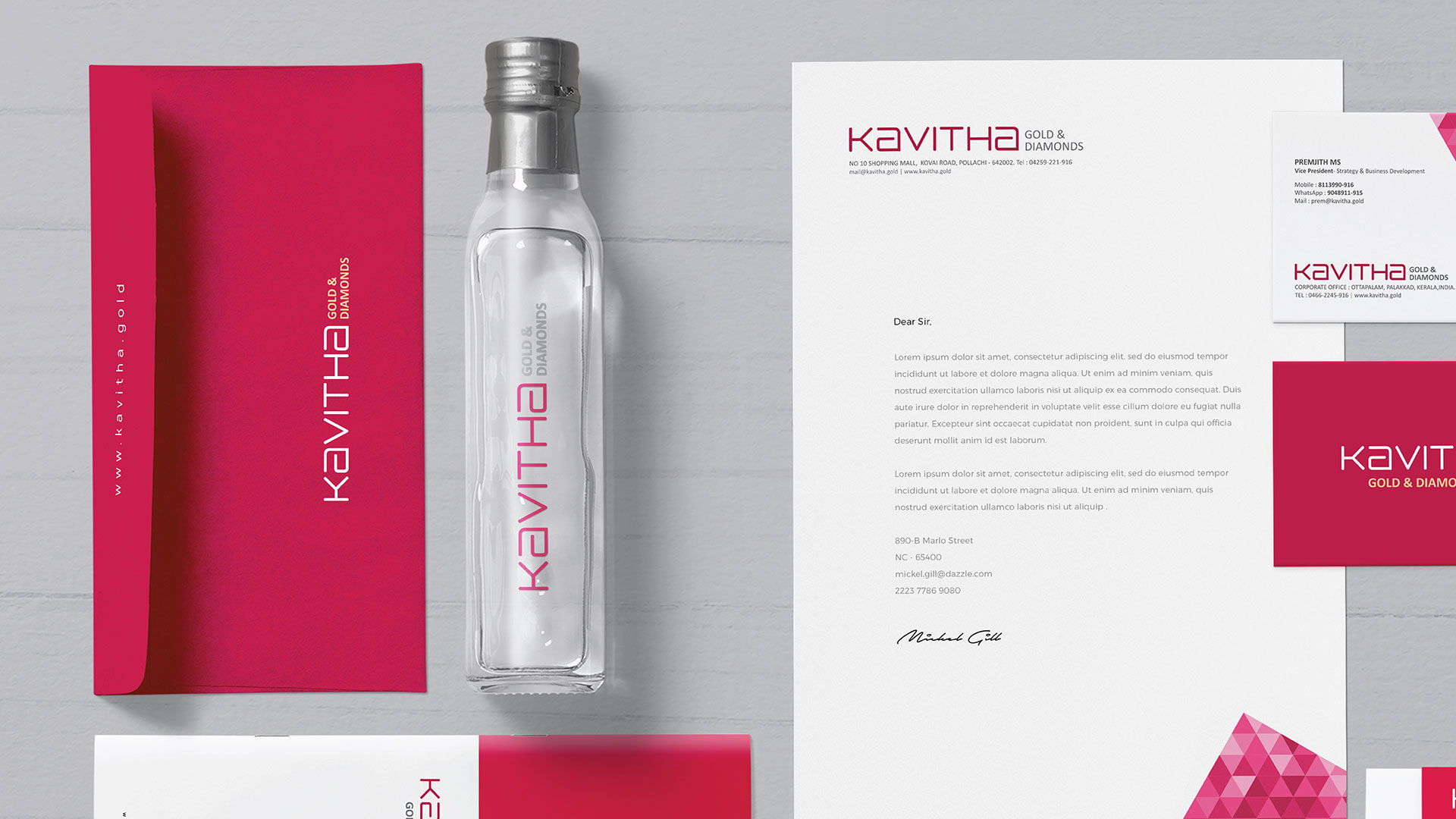 Kavtiha Gold & Diamonds Branding